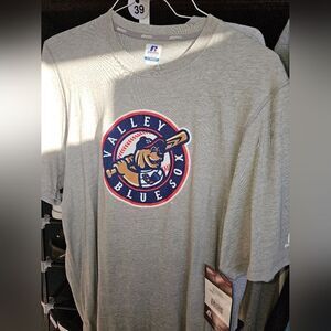 T-shirt men Gray size L valley blue Sox. 038